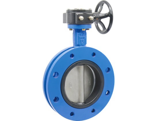 Заслонка поворотная осевая фланцевая BKVALVE U DN1200 Заслонки